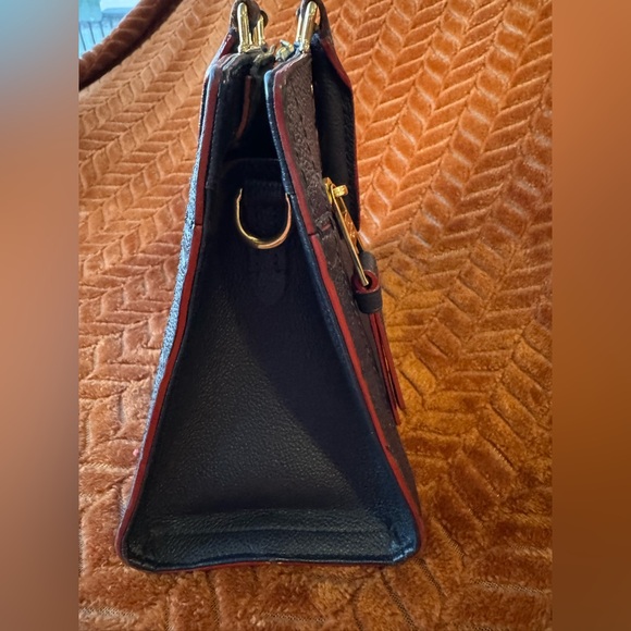 Louis Vuitton Navy and Red Empreinte Sully PM Bag - Picture 6 of 15